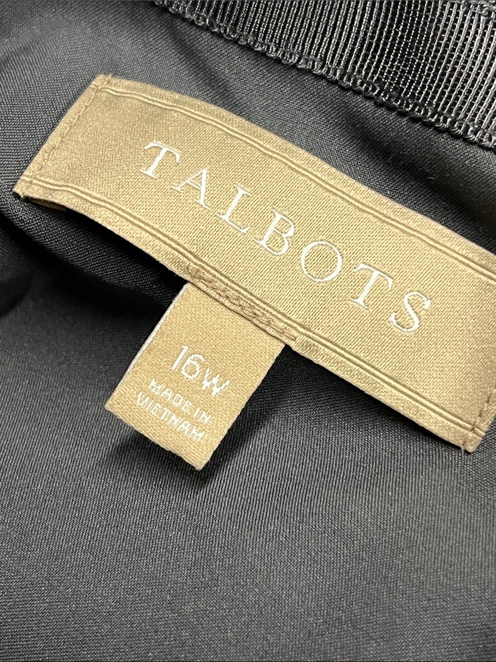 TALBOTS Career Travel Worship Luxe Wool Sht. SLV Grey Box Pleat Sheath Dress 16W - Picture 6 of 16